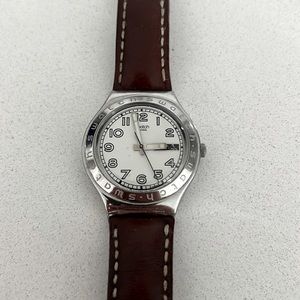 Vintage Swatch Irony date watch